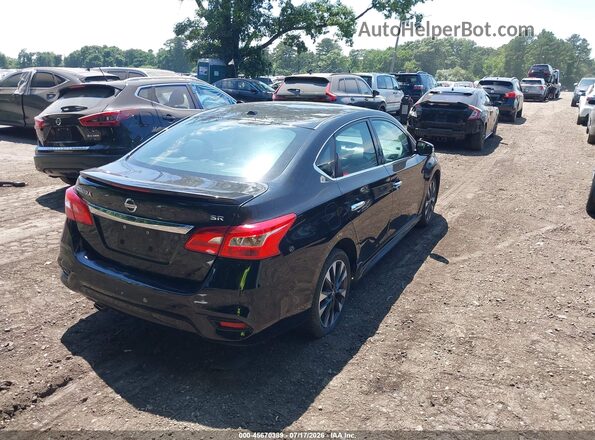 3N1AB7AP8KY451336 2019 NISSAN SENTRA Black უკანა მარჯვენა