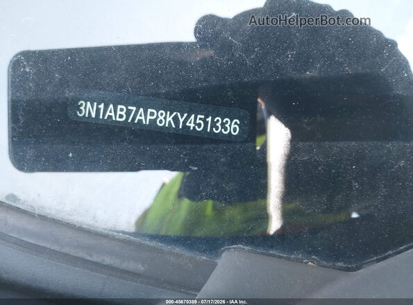 3N1AB7AP8KY451336 2019 NISSAN SENTRA Black 