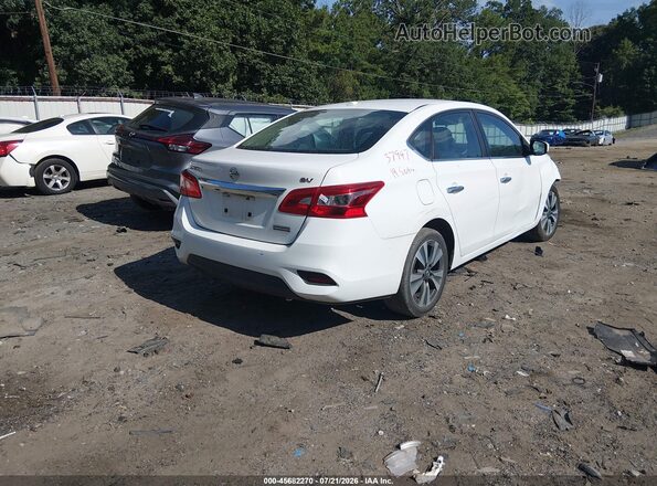 3N1AB7AP8KY454768 2019 NISSAN SENTRA White Rear right