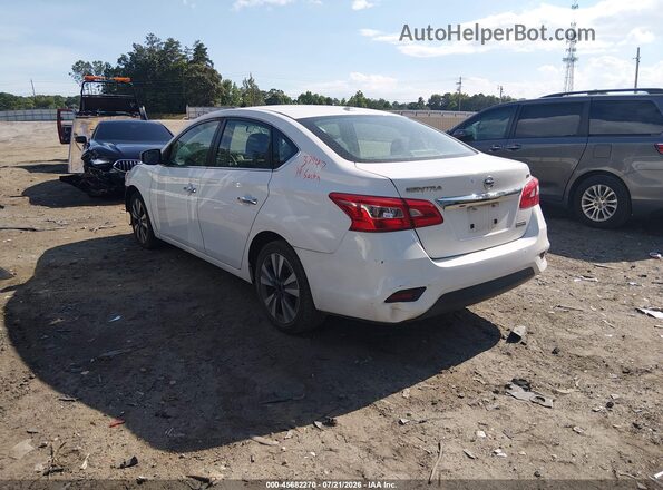 3N1AB7AP8KY454768 2019 NISSAN SENTRA White Rear left