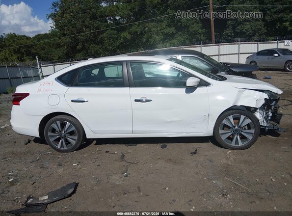 3N1AB7AP8KY454768 2019 NISSAN SENTRA White Rear interior view