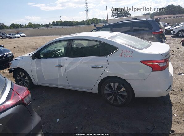 3N1AB7AP8KY454768 2019 NISSAN SENTRA White 360 interior view