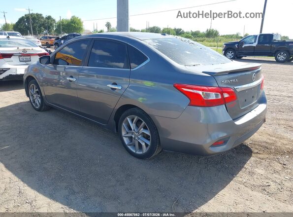 3N1AB7AP9GL646270 2016 NISSAN SENTRA Gray უკანა მარცხენა