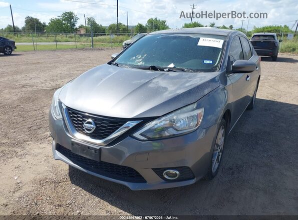 3N1AB7AP9GL646270 2016 NISSAN SENTRA Gray წინა ხედი