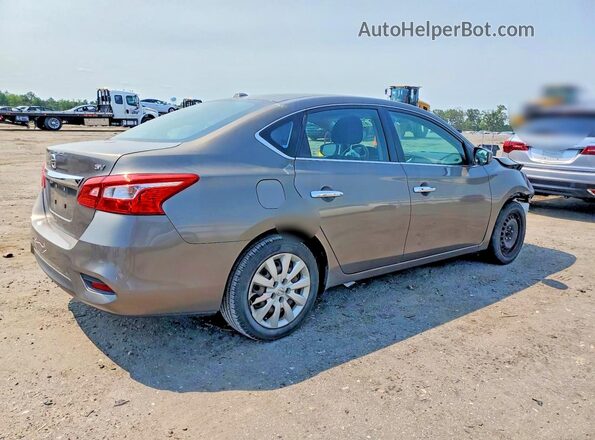 3N1AB7AP9GL647273 2016 NISSAN SENTRA Gray Trasero derecho