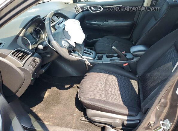 3N1AB7AP9GL647273 2016 NISSAN SENTRA Gray Vista interior delantera