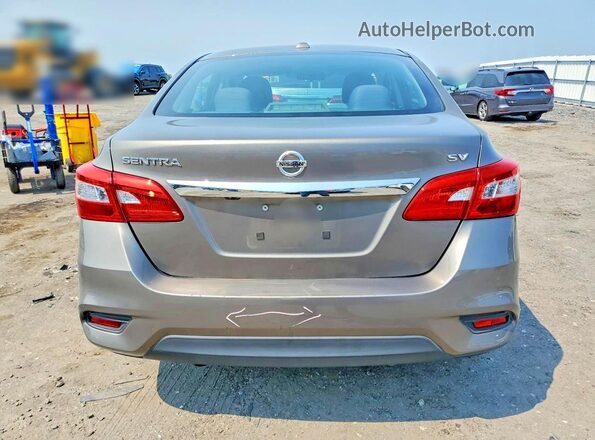 3N1AB7AP9GL647273 2016 NISSAN SENTRA Gray Vista trasera