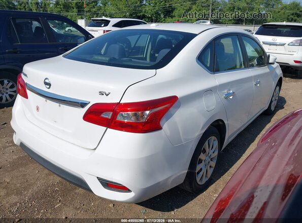 3N1AB7AP9GL650979 2016 NISSAN SENTRA Белый Задняя правая четверть