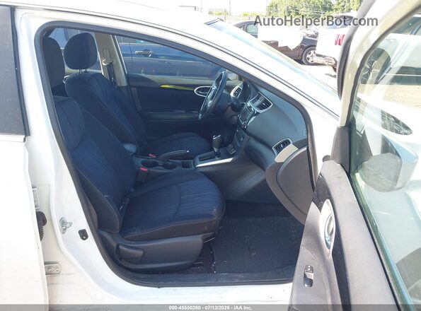 3N1AB7AP9GL650979 2016 NISSAN SENTRA Белый Вид салона спереди