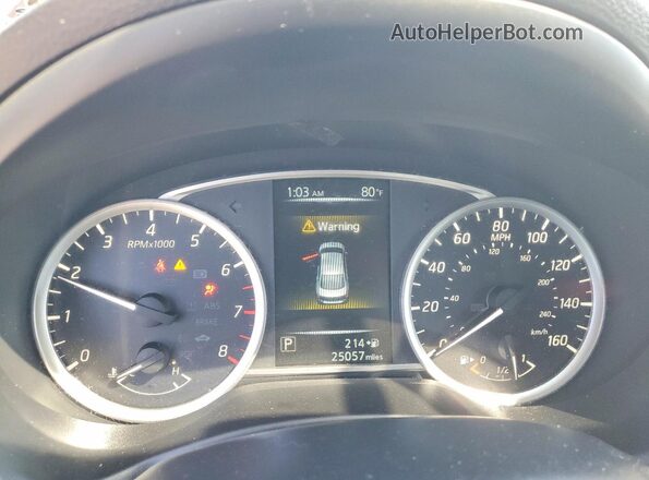 3N1AB7AP9GL672058 2016 NISSAN SENTRA White Instrument cluster view