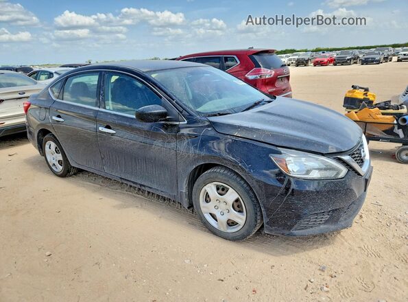 3N1AB7AP9GL677261 2016 NISSAN SENTRA Black Front right