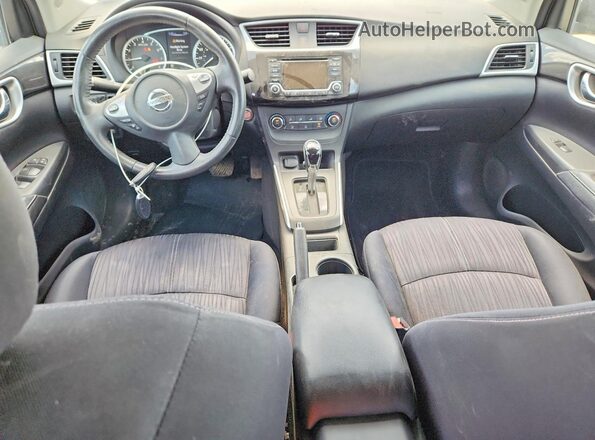 3N1AB7AP9GL677261 2016 NISSAN SENTRA Black Dashboard view
