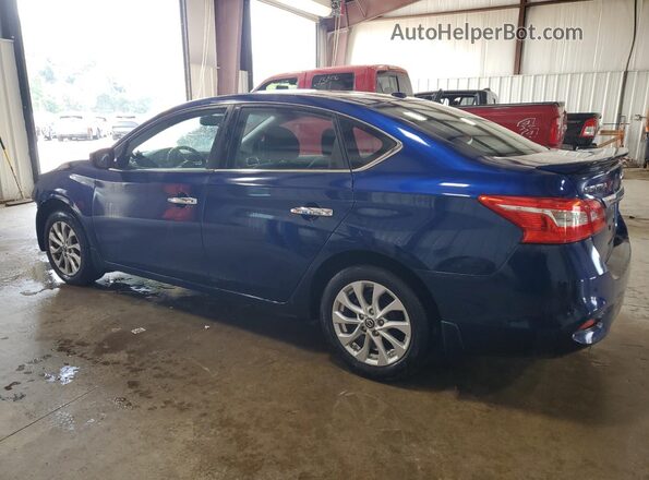 3N1AB7AP9GY211381 2016 NISSAN SENTRA Blue Rear left