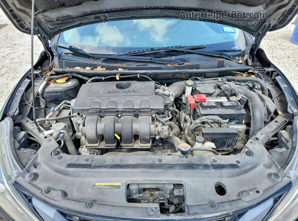 3N1AB7AP9GY212188 2016 NISSAN SENTRA Черный Вид задней части салона