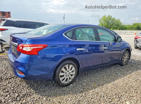 3N1AB7AP9GY215298 2016 NISSAN SENTRA Blue Rear right