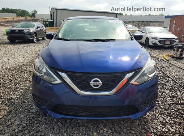 3N1AB7AP9GY215298 2016 NISSAN SENTRA Blue Front view