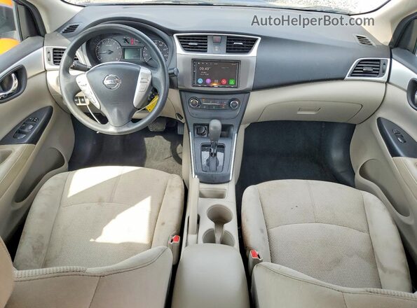 3N1AB7AP9GY215298 2016 NISSAN SENTRA Blue Dashboard view