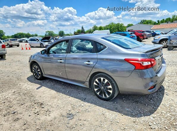 3N1AB7AP9GY221392 2016 NISSAN SENTRA Gray Trasero izquierdo