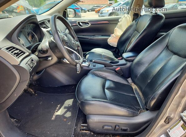 3N1AB7AP9GY221392 2016 NISSAN SENTRA Gray Vista interior delantera