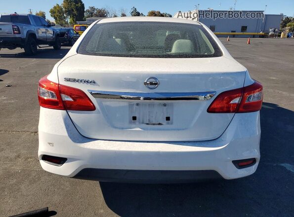 3N1AB7AP9GY223126 2016 NISSAN SENTRA White Widok z tyłu