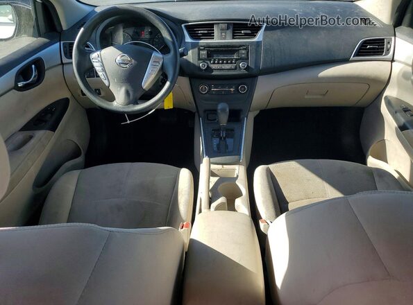 3N1AB7AP9GY223126 2016 NISSAN SENTRA White Widok deski rozdzielczej