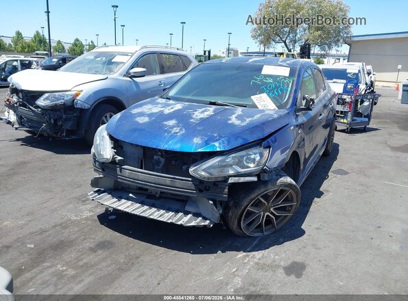3N1AB7AP9GY225510 2016 NISSAN SENTRA Blue Դիմացի տեսք