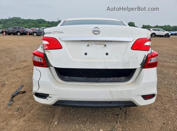 3N1AB7AP9GY242596 2016 NISSAN SENTRA White Widok z tyłu