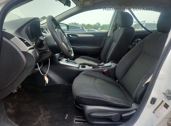 3N1AB7AP9GY242596 2016 NISSAN SENTRA White Widok wnętrza z przodu