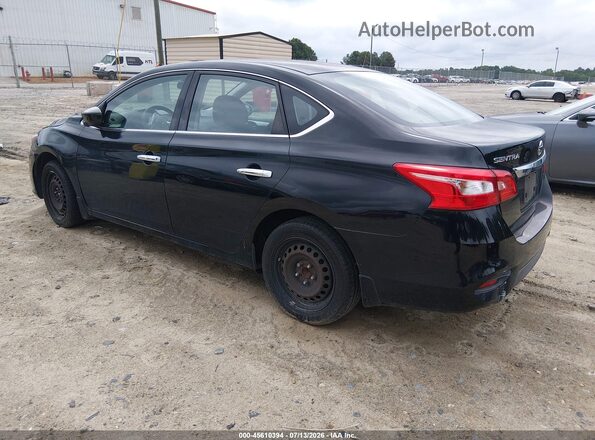 3N1AB7AP9GY244445 2016 NISSAN SENTRA Black უკანა მარცხენა