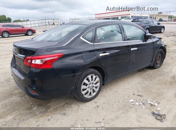 3N1AB7AP9GY244445 2016 NISSAN SENTRA Black უკანა მარჯვენა
