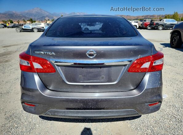 3N1AB7AP9GY249435 2016 NISSAN SENTRA Gray Rear view