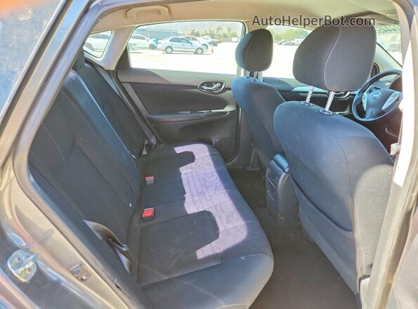 3N1AB7AP9GY249435 2016 NISSAN SENTRA Gray Rear seats view