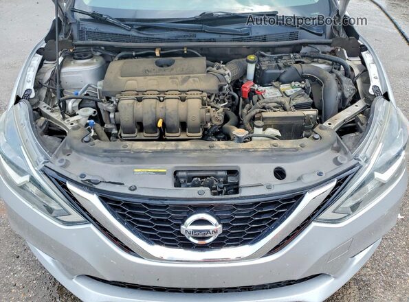 3N1AB7AP9GY267921 2016 NISSAN SENTRA Серебряный Вид задней части салона