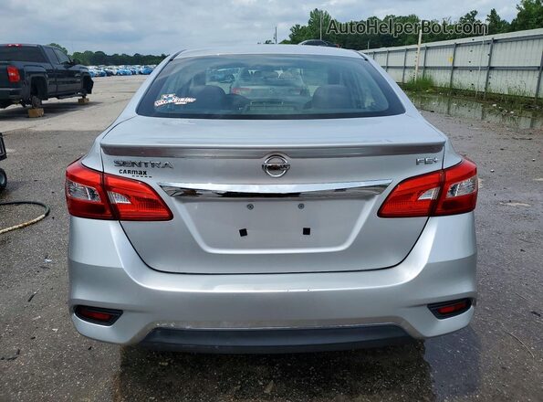 3N1AB7AP9GY267921 2016 NISSAN SENTRA Серебряный Вид сзади