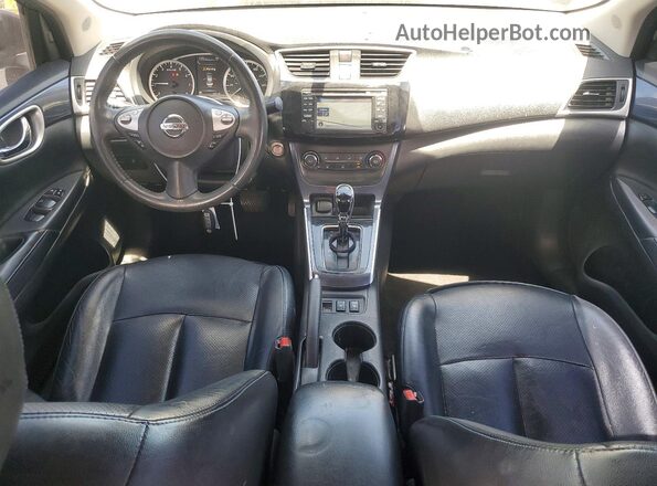 3N1AB7AP9GY273556 2016 NISSAN SENTRA Charcoal წინა პანელის ხედი