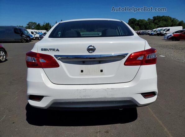 3N1AB7AP9GY275775 2016 NISSAN SENTRA White Вид ззаду