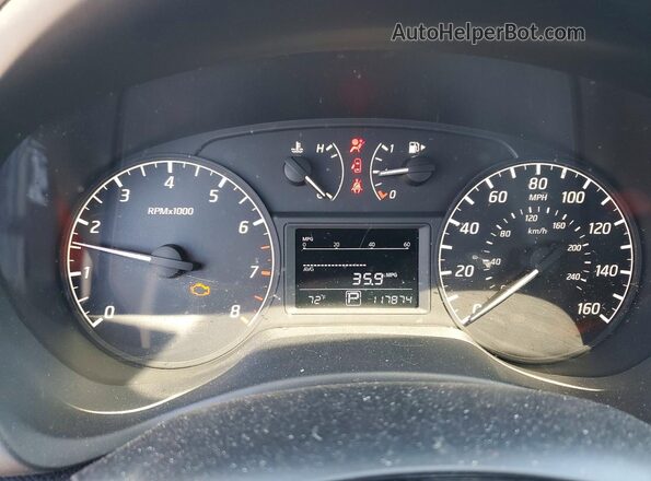 3N1AB7AP9GY275775 2016 NISSAN SENTRA White Вид щитка приладів