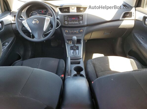 3N1AB7AP9GY275775 2016 NISSAN SENTRA White Вид панелі приладів