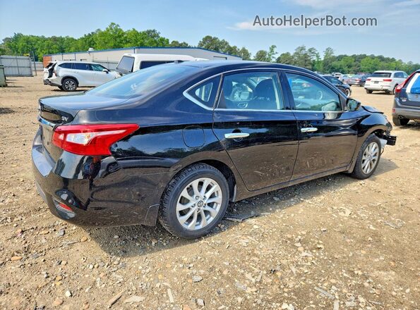 3N1AB7AP9GY282354 2016 NISSAN SENTRA Черный Задняя правая четверть