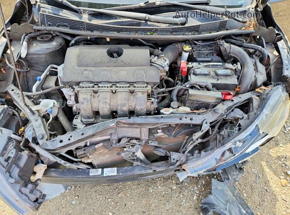 3N1AB7AP9GY282354 2016 NISSAN SENTRA Черный Вид задней части салона