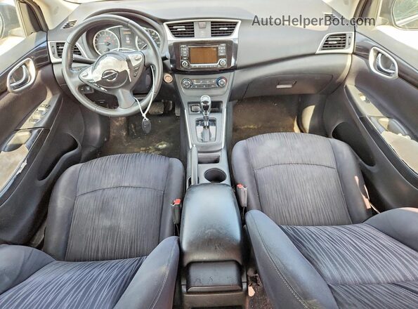 3N1AB7AP9GY282354 2016 NISSAN SENTRA Черный Вид панели приборов