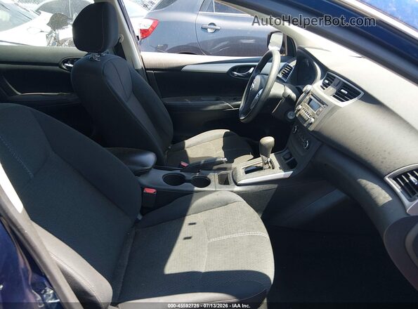 3N1AB7AP9GY287943 2016 NISSAN SENTRA Blue წინა სალონის ხედი