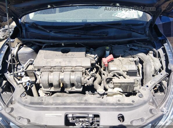 3N1AB7AP9GY287943 2016 NISSAN SENTRA Blue უკანა ხედი