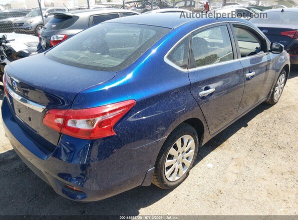 3N1AB7AP9GY287943 2016 NISSAN SENTRA Blue უკანა მარჯვენა