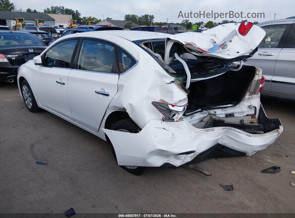 3N1AB7AP9GY307799 2016 NISSAN SENTRA White Rear left