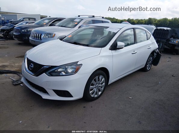 3N1AB7AP9GY307799 2016 NISSAN SENTRA White Front left