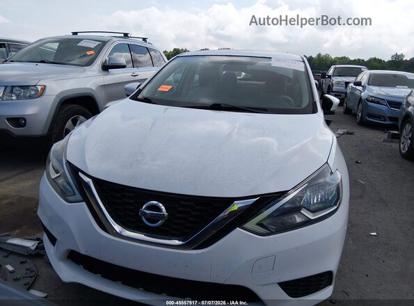 3N1AB7AP9GY307799 2016 NISSAN SENTRA White Instrument cluster view