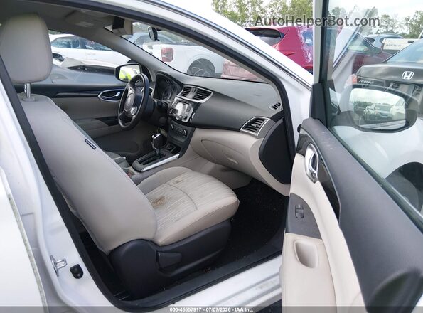 3N1AB7AP9GY307799 2016 NISSAN SENTRA White Front interior view