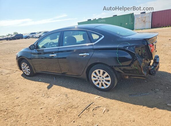 3N1AB7AP9GY311030 2016 NISSAN SENTRA Black Tył lewy