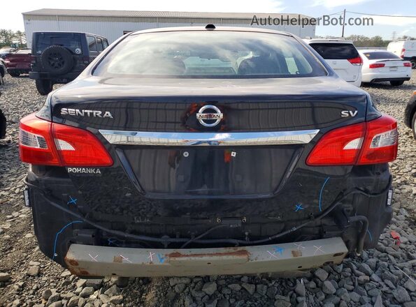 3N1AB7AP9GY330872 2016 NISSAN SENTRA Black Vista trasera